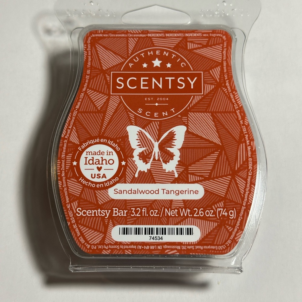 Scentsy Sandalwood Tangerine Scent Bar